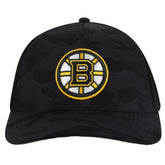 Boston Bruins American Needle Valin Camo Super Tech Vented Adjustable Hat Black