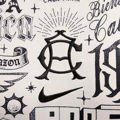 Nike Club America 2024/25 CA x CA Academy Pro Pre-Match Performance Top - Cream