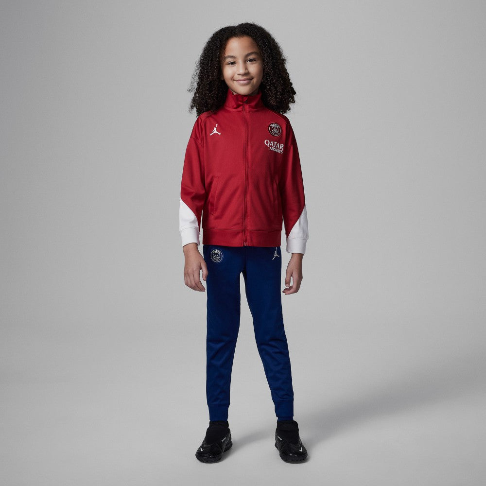 Jordan Paris Saint-Germain Jordan Brand Preschool 2024/25 Fourth Strike Full-Zip Track Suit - Red