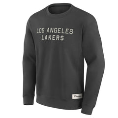Fanatics - Los Angeles Lakers Elements Future Ground Lettering Pullover Sweatshirt - Gray