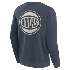 Fanatics - New York Knicks Elements Future Ground Lettering Pullover Sweatshirt - Blue