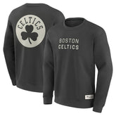 Fanatics - Boston Celtics Elements Future Ground Lettering Pullover Sweatshirt - Gray