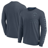 Fanatics - Golden State Warriors Elements Future Ground Tonal Info Long Sleeve T-Shirt - Blue