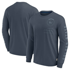 Fanatics - Golden State Warriors Elements Future Ground Tonal Info Long Sleeve T-Shirt - Blue