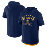 Fanatics - Denver Nuggets Pass Legend Raglan Hoodie T-Shirt - Navy