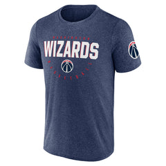 NBA - Washington Wizards Logo Athletic Block Practice Performance T-Shirt - Heather Navy