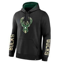Fanatics - Milwaukee Bucks Legacy Guard Pullover Hoodie - Black