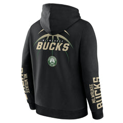 Fanatics - Milwaukee Bucks Legacy Guard Pullover Hoodie - Black
