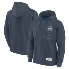 Edmonton Oilers - Fanatics Future Ground Info Pullover Hoodie Navy