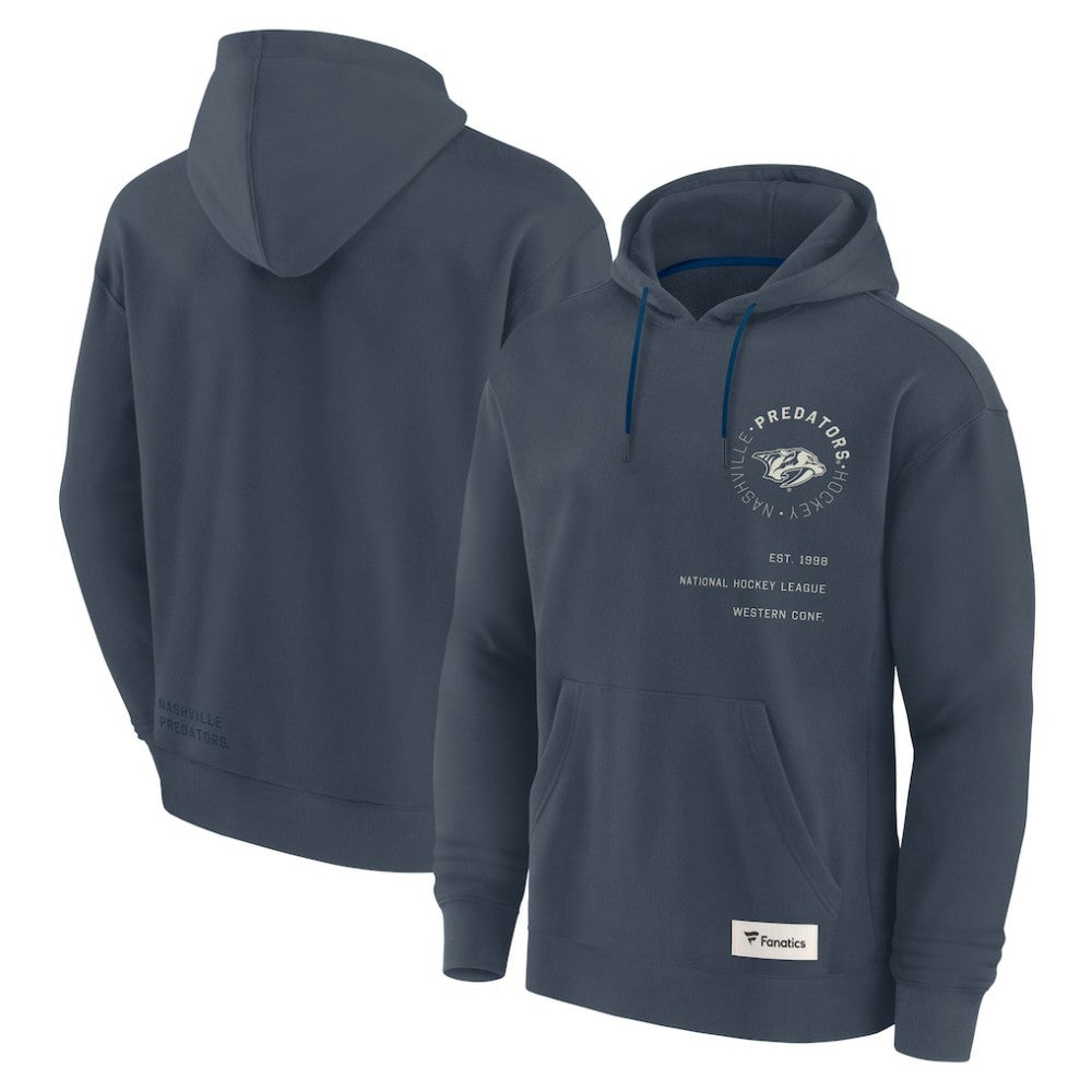 Nashville Predators - Fanatics Future Ground Info Pullover Hoodie Navy
