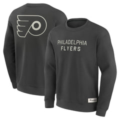 Philadelphia Flyers - Fanatics Elements Future Ground Lettering Pullover Sweatshirt Charcoal