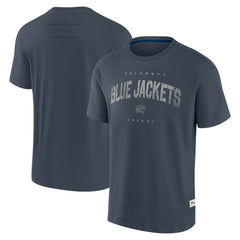 Columbus Blue Jackets - Fanatics Elements Weathered Tonal Future Ground T-Shirt Navy