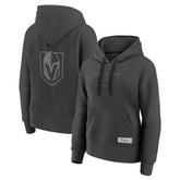 Vegas Golden Knights Fanatics Women's Elements Future Ground Subtle Tonal Pullover Hoodie Charcoal