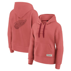 Detroit Red Wings - Fanatics Women's Elements Future Ground Subtle Tonal Pullover Hoodie Red