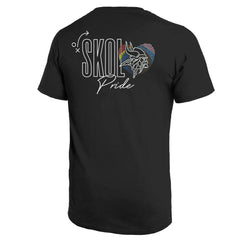 Minnesota Vikings Majestic Threads Pride Pocket T-Shirt Black - NFL