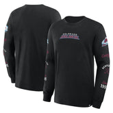 Colorado Avalanche - Fanatics Boxed In Legacy Long Sleeve T-Shirt Black