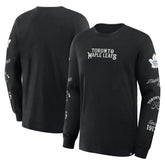 Toronto Maple Leafs - Fanatics Boxed In Legacy Long Sleeve T-Shirt Black