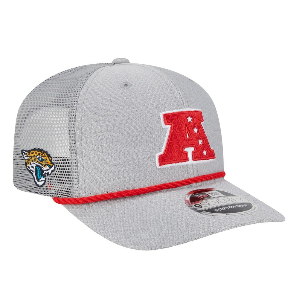Jacksonville Jaguars New Era 2025 Pro Bowl 9SEVENTY Stretch-Snap Hat Gray - NFL