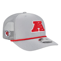 Kansas City Chiefs New Era 2025 Pro Bowl 9SEVENTY Stretch-Snap Hat Gray - NFL