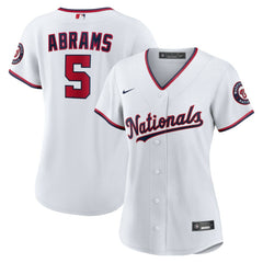 CJ Abrams Washington Nationals Nike Women's Home Replica Player Jersey Sale