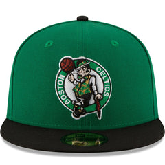New Era - Boston Celtics 2024 NBA Finals Champions Side Patch 59FIFTY Fitted Hat - Kelly Green/Black