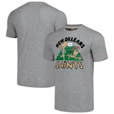New Orleans Saints NFL x Homage x Beavis and Butt-Head Unisex Tri-Blend T-Shirt – Gray - NFL
