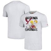 Arizona Cardinals NFL x Homage x Beavis and Butt-Head Unisex Tri-Blend T-Shirt – Ash - NFL