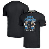 Carolina Panthers NFL x Homage x Beavis and Butt-Head Unisex Tri-Blend T-Shirt – Charcoal - NFL