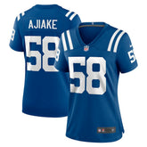 Austin Ajiake Indianapolis Colts Women's Game Jersey Royal - Nike