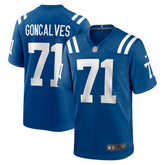 Matt Goncalves Indianapolis Colts Game Jersey Royal - Nike
