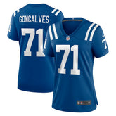 Matt Goncalves Indianapolis Colts Women's Game Jersey Royal - Nike