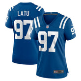 Laiatu Latu Indianapolis Colts Women's Game Jersey Royal - Nike