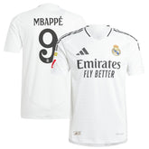 Adidas Kylian Mbappé Real Madrid 2024/25 Home Player Jerseys - White