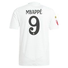 Adidas Kylian Mbappé Real Madrid 2024/25 Home Player Jerseys - White