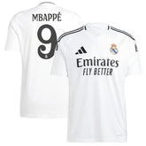 Adidas Kylian Mbappé Real Madrid 2024/25 Home Replica Player Jerseys - White