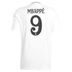 Adidas Kylian Mbappé Real Madrid 2024/25 Home Replica Player Jerseys - White