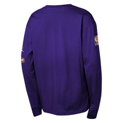 Mitchell & Ness - Phoenix Suns Youth Hardwood Classics All Over Long Sleeve T-Shirt - Purple