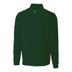 New York Jets Cutter & Buck Primary Logo Traverse Stretch Quarter-Zip Top Hunter Green - NFL