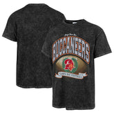 Tampa Bay Buccaneers Stoney Clover Lane x '47 Women's Glitter Rocker Retro Tubular T-Shirt Black - 47 brand