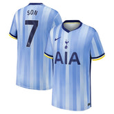 Nike Son Heung-Min Tottenham Hotspur Youth 2024/25 Away Replica Player Jerseys - Blue