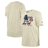 Athletics New Era Americana Flag Fill T-Shirt Clearance