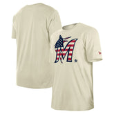 Miami Marlins New Era Americana Flag Fill T-Shirt On Sale
