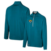 Jacksonville Jaguars Grind Iron Quarter-Zip Top Teal - NFL