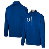 Indianapolis Colts Grind Iron Quarter-Zip Top Royal - NFL