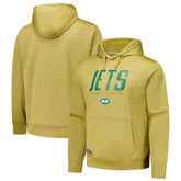 New York Jets Top Ranked Pullover Hoodie Khaki - NFL