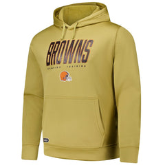 Cleveland Browns Top Ranked Pullover Hoodie Gold - NFL