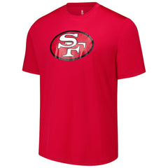 San Francisco 49ers Stadium Retro T-Shirt Scarlet - NFL