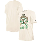 New Era - Boston Celtics 2024 NBA Finals Champions Victory Chrome T-Shirt - Cream