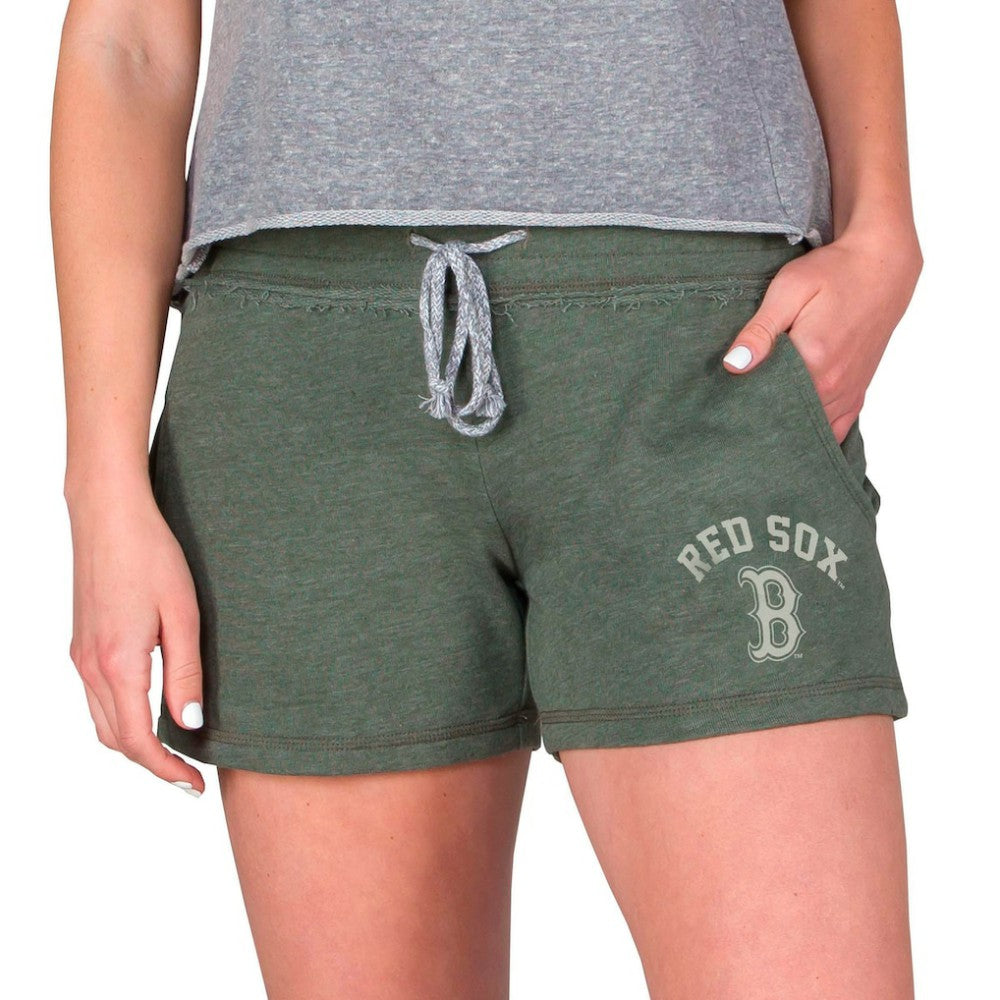 Boston Red Sox Concepts Sport Women's Mainstream French Terry Tri-Blend Shorts for sale