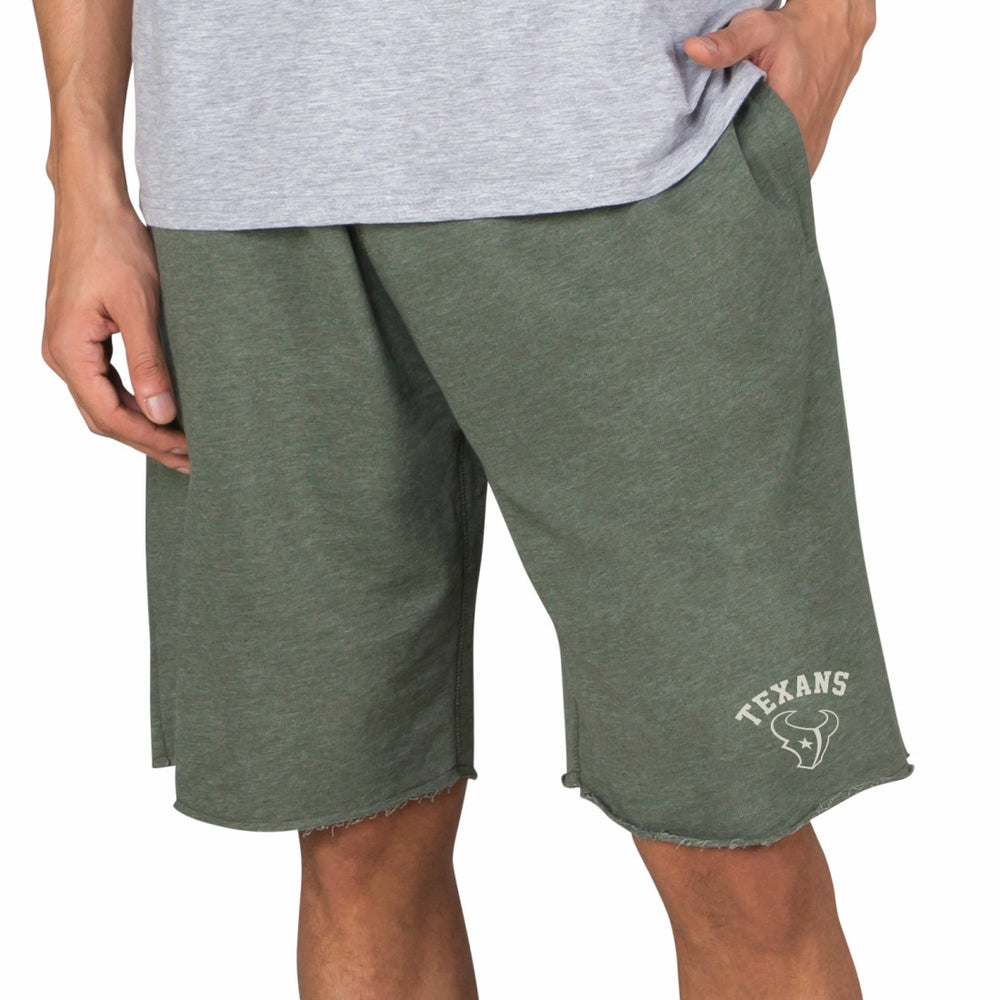 Houston Texans Concepts Sport Mainstream Tri-Blend Shorts Green - NFL